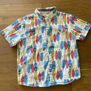 Original Penguin Surfboard Button Down Short - 5